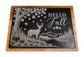 Acacia & Slate Serving Board