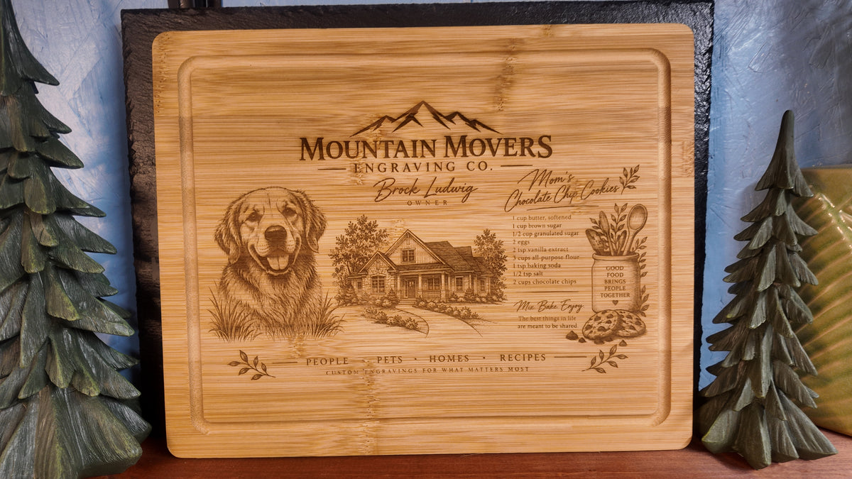 Personalized Bamboo Cutting Board