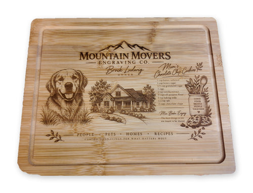 Personalized Bamboo Cutting Board