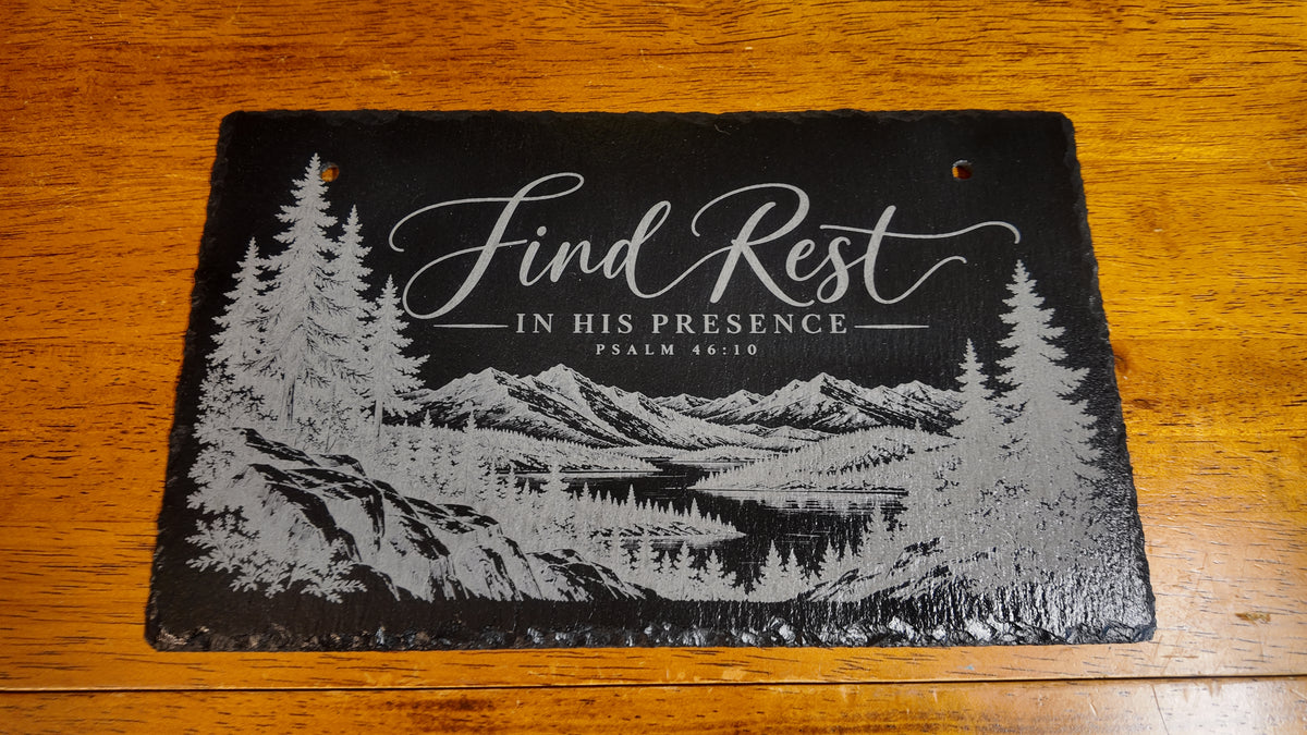 Engraved Slate Board